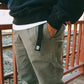 Pantaloni da arrampicata in cotone EcoDye color mentolo