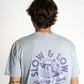 T-shirt Slow & Low in cotone organico