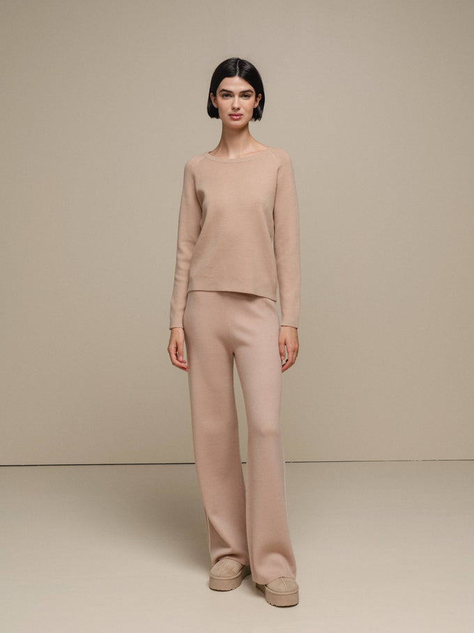 Maglione in maglia morbida in mix viscosa da donna