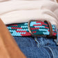 Cintura intrecciata elastica multicolore Vancouver