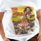 T-shirt Run The World con grafica pop culture