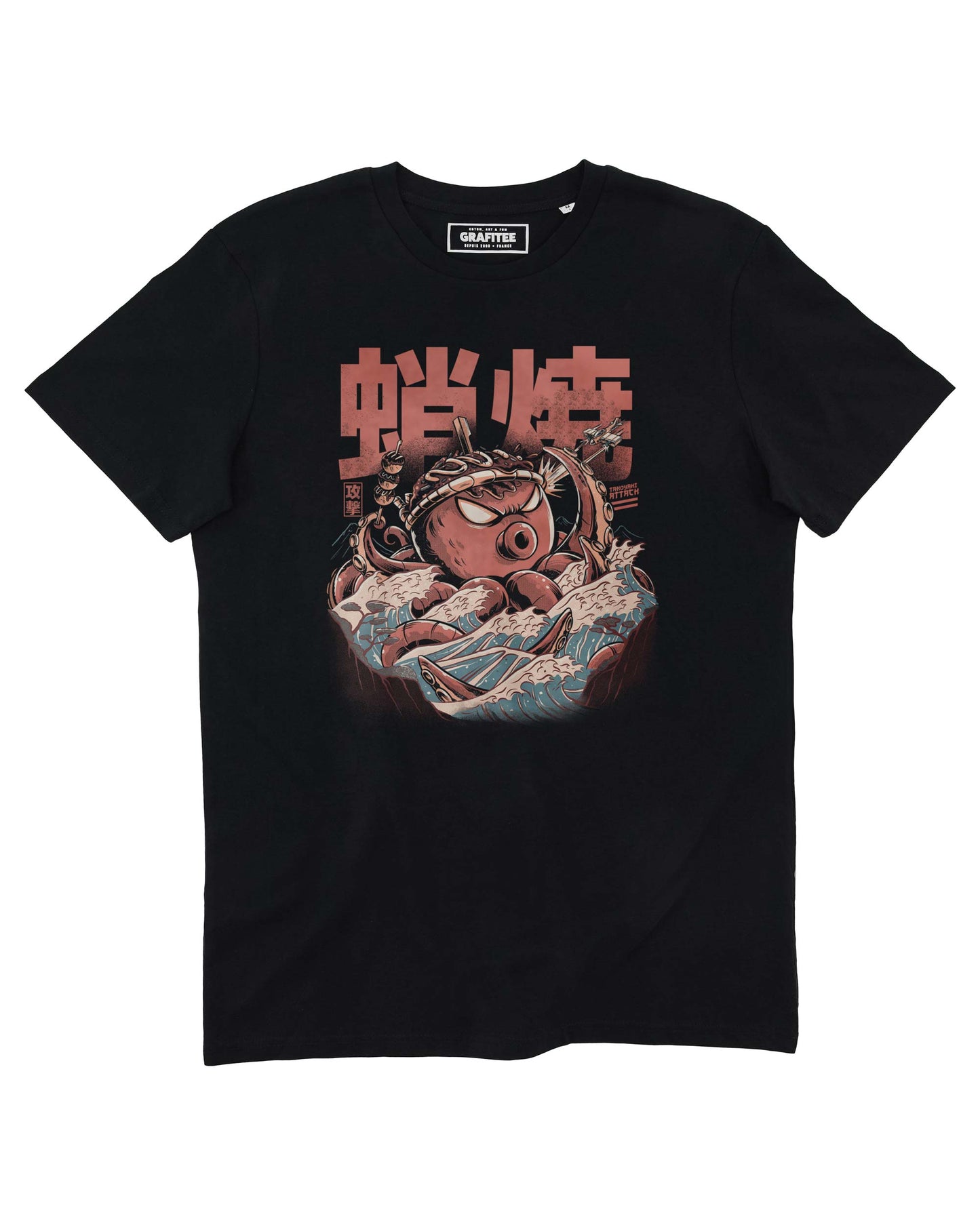 T-shirt Takyaky Attack Japan Food