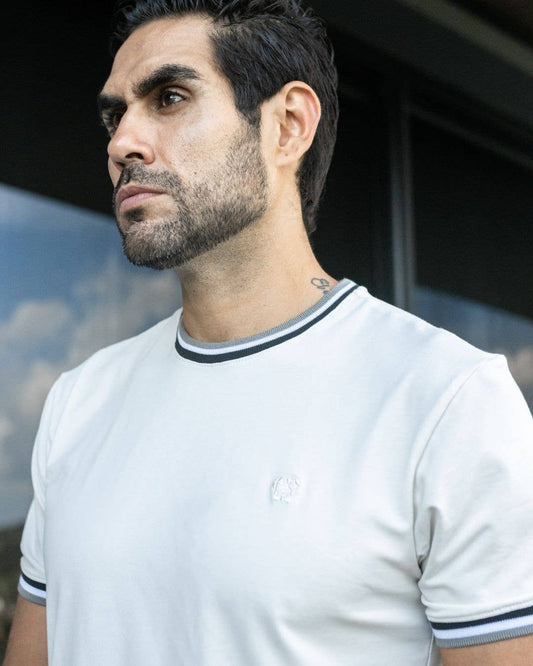 T-shirt antimacchia Dante avorio