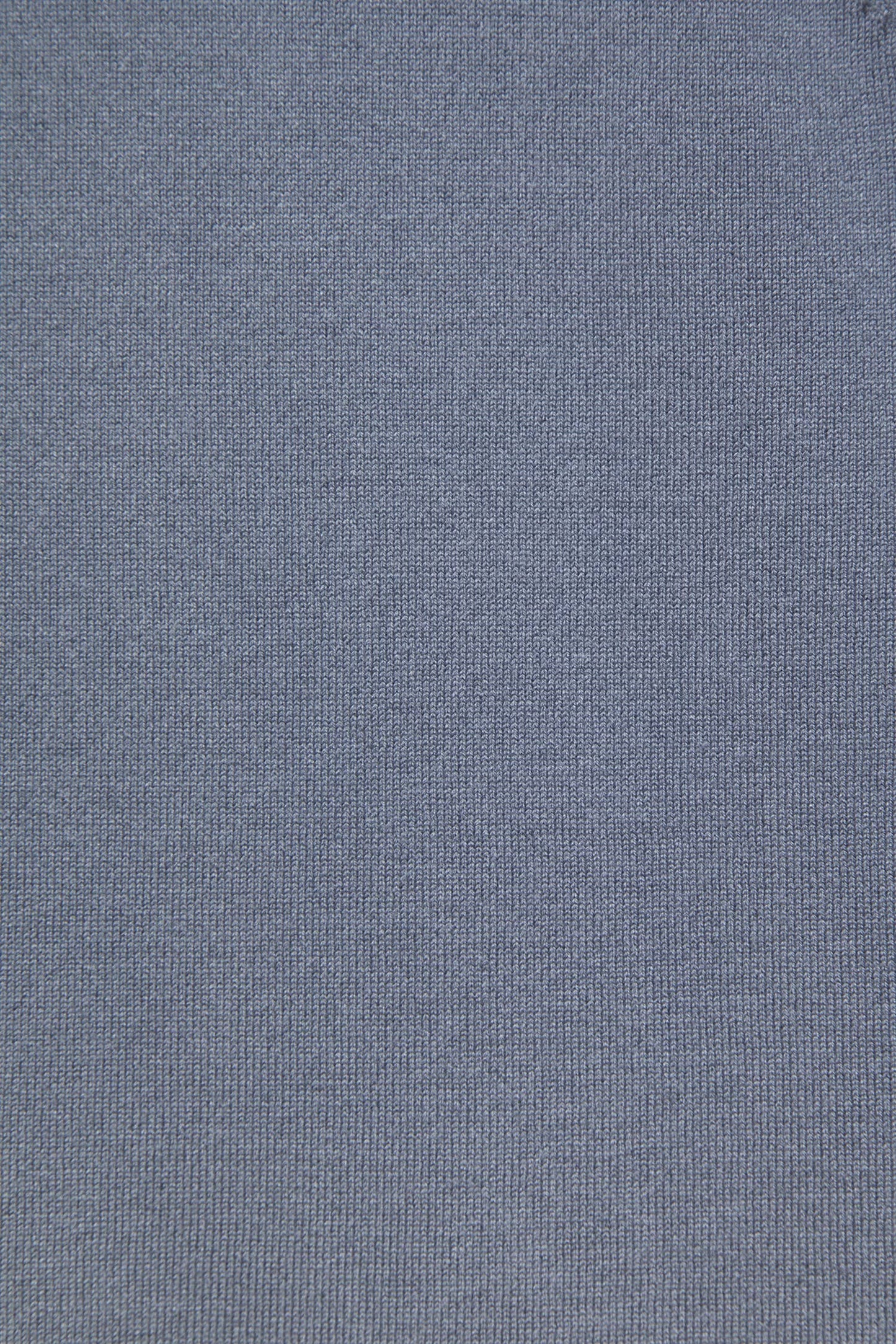Top in maglia rasata con girocollo