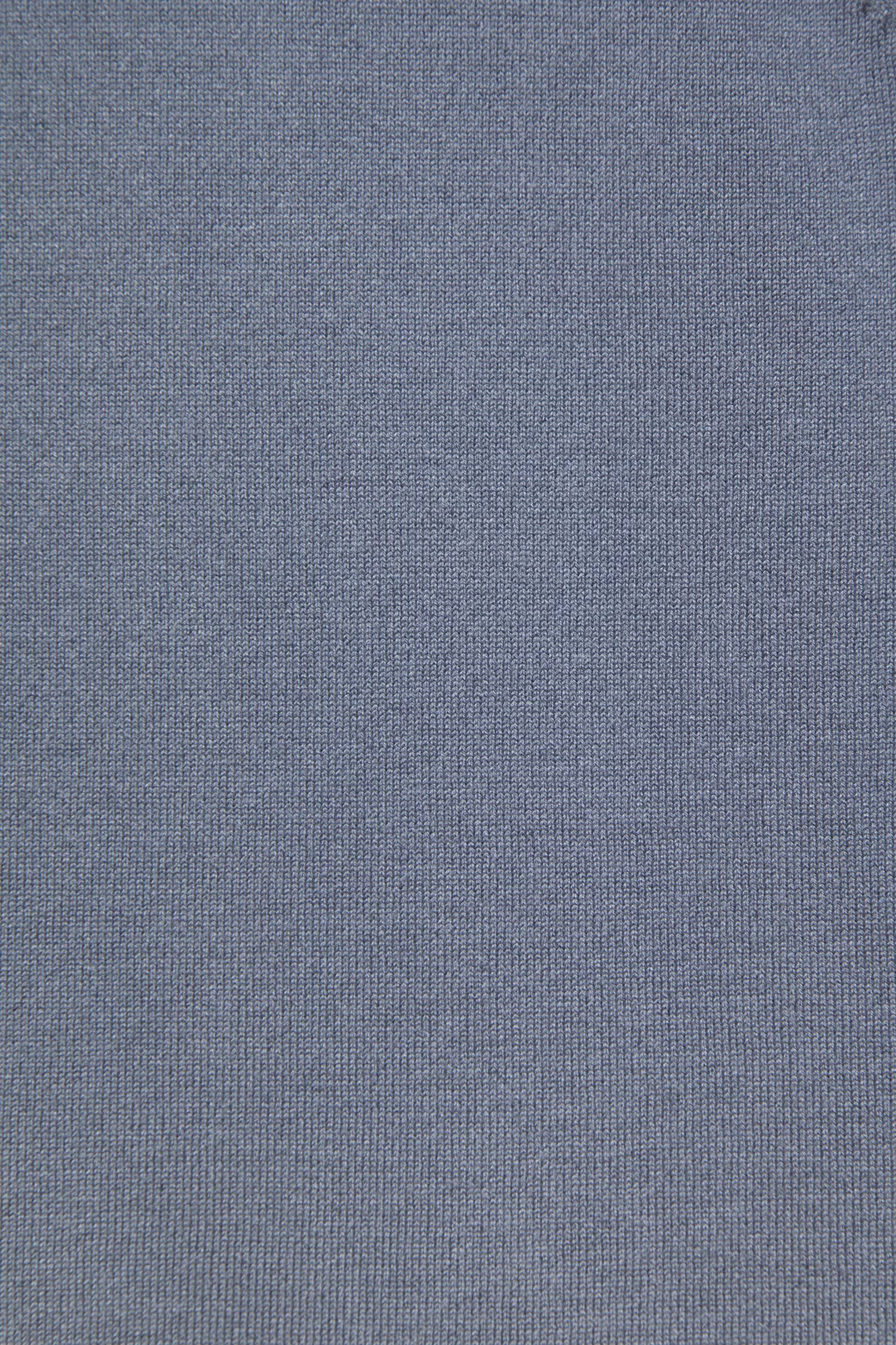 Top in maglia rasata con girocollo