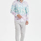 Camicia premium a stampa floreale digitale