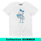 T-shirt Summer Vibes con grafica