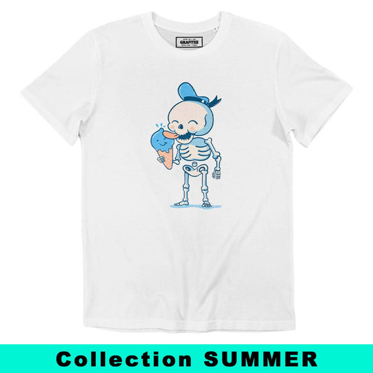 T-shirt Summer Vibes con grafica