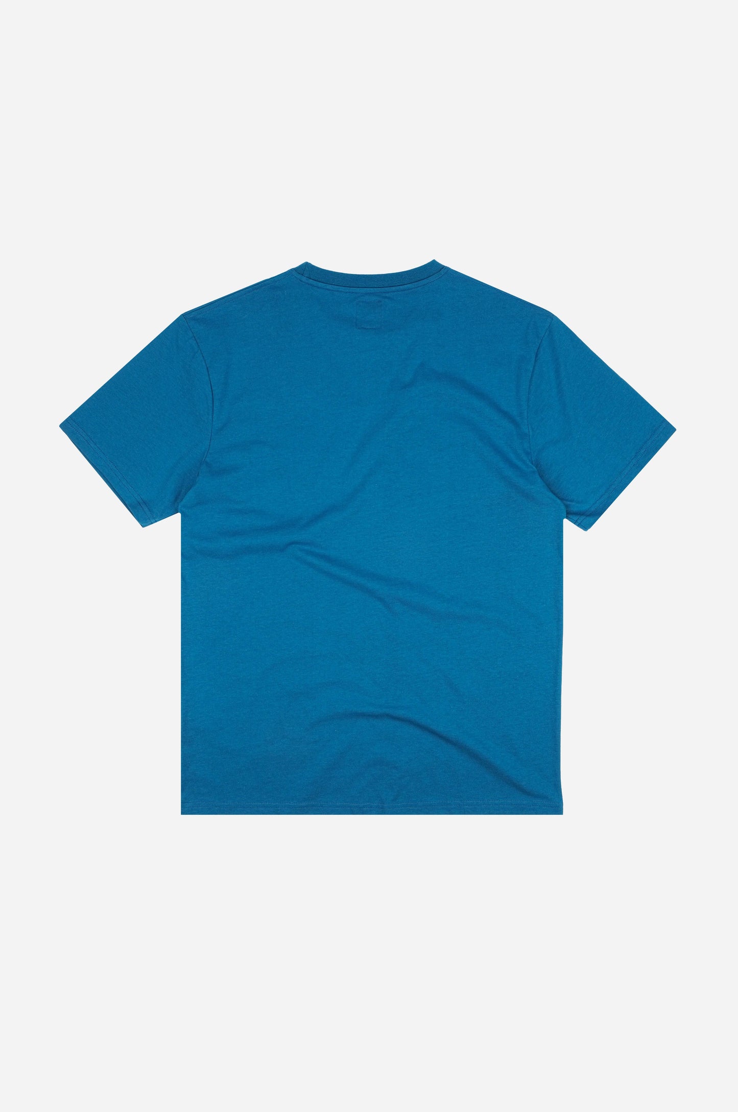 T-shirt Essenziale Blu Classico in Cotone Biologico