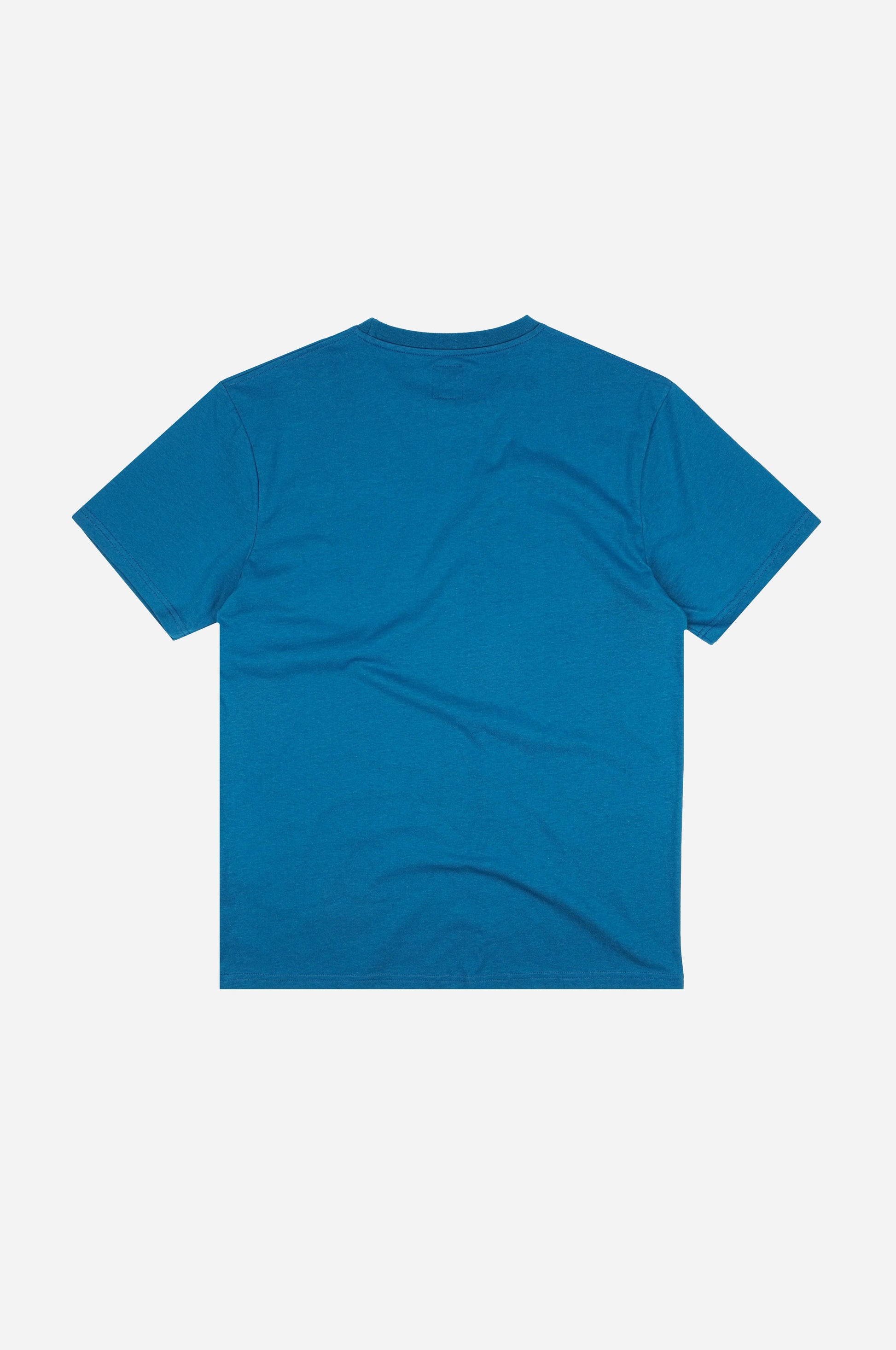 T-shirt Essenziale Blu Classico in Cotone Biologico