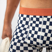 Boxer in cotone biologico a quadretti