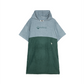 Poncho surf in cotone biologico Sunset Verde