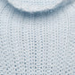 Maglione dolcevita a maglia grossa