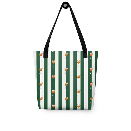 Borsa tote a righe Spritz