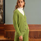 Cardigan in maglia con bottoni gioiello
