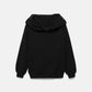 Maglione a maglia con cappuccio e scollo Bardot