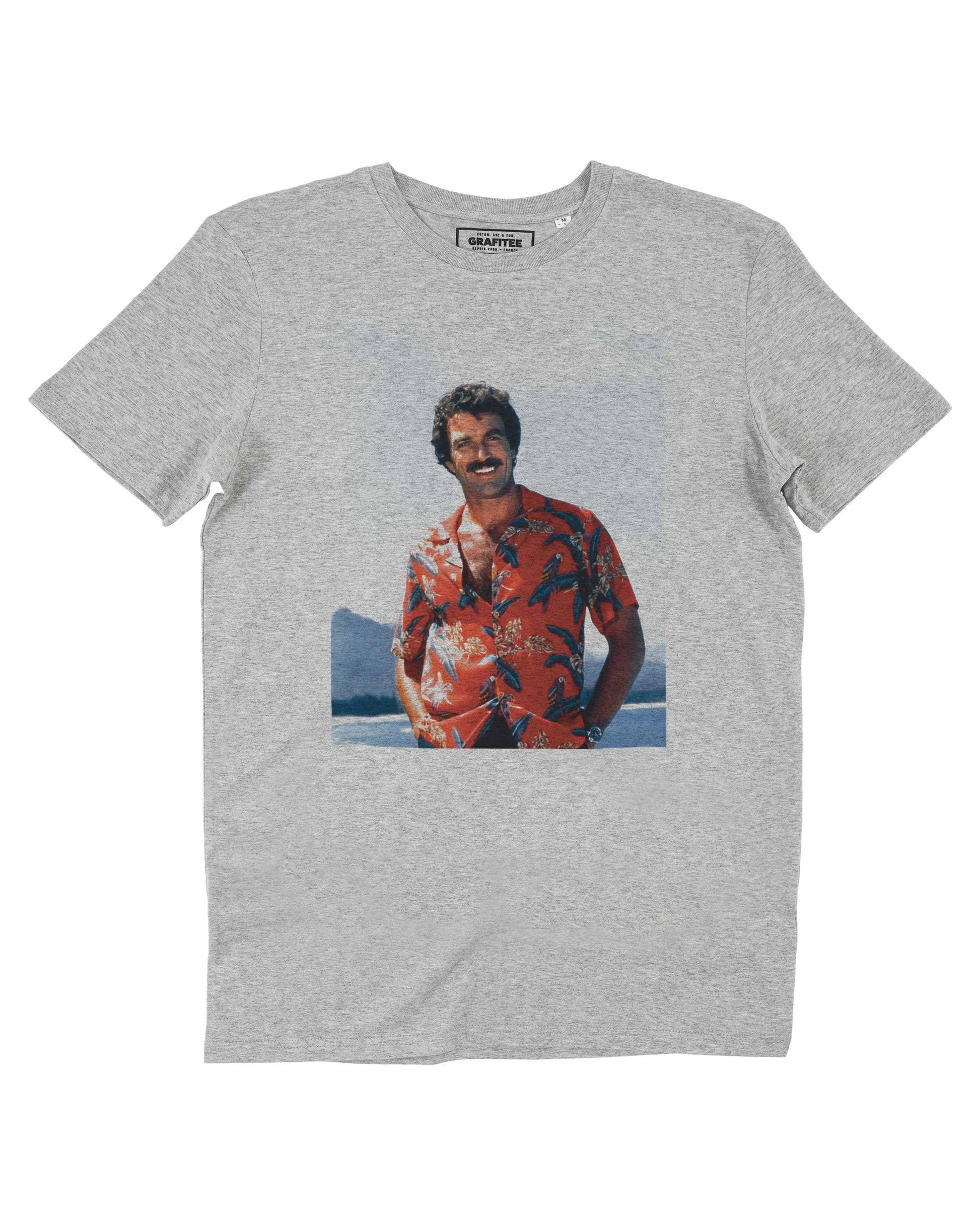 T-shirt Magnum con stampa fotografica e camicia hawaiana