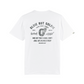 T-shirt Oldie bianca in cotone biologico