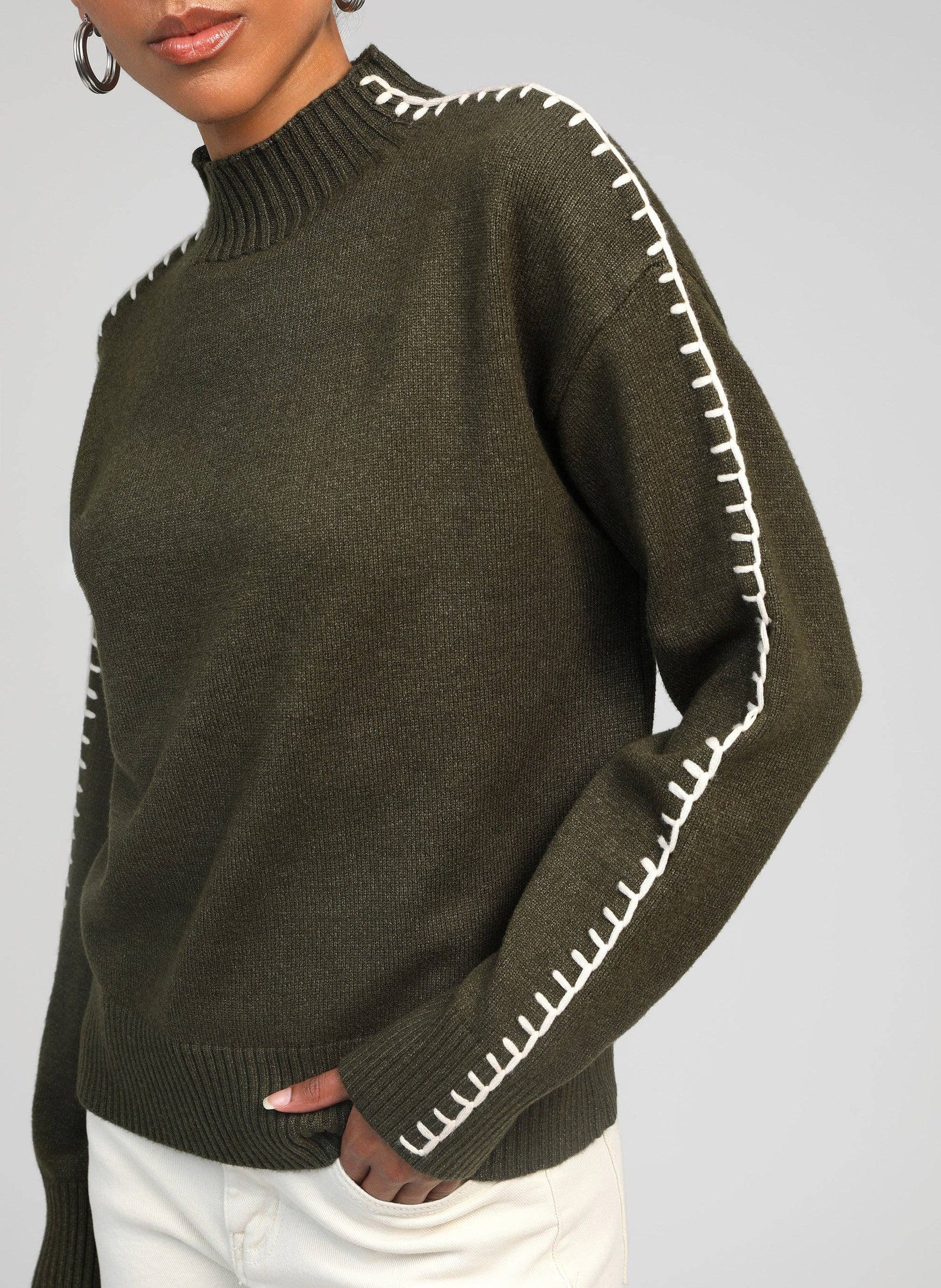 Maglione Nissya a collo alto