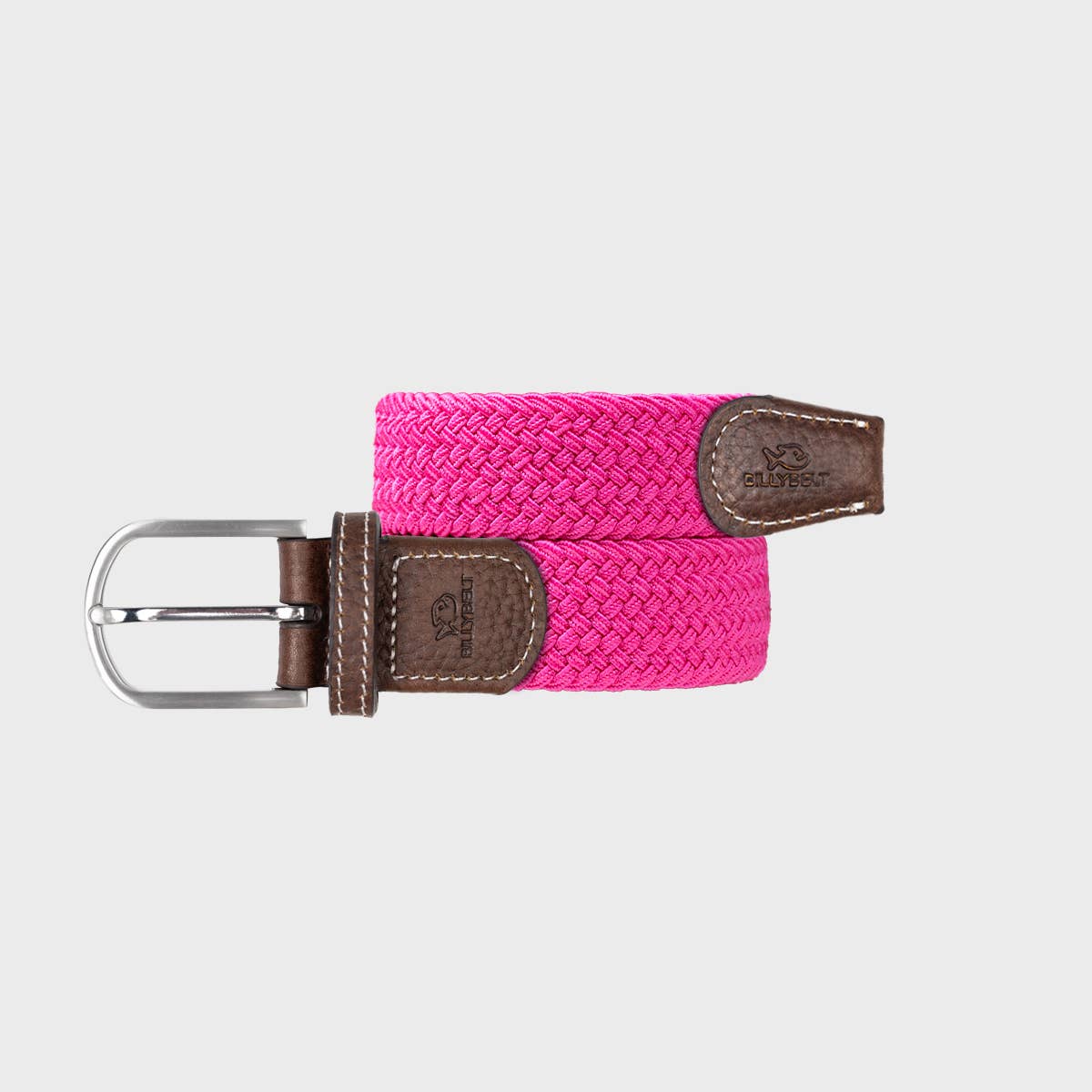 Cintura elastica intrecciata fucsia