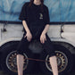 T-shirt oversize con stampa Vinyl Dancer