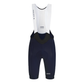 Pantaloncini da ciclismo blu con bretelle Serie 3