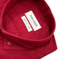 Camicia in voile di cotone rossa