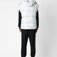 Gilet Over Imbottito con Cappuccio Staccabile