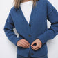 Cardigan in maglia con scollo a V e bottoni