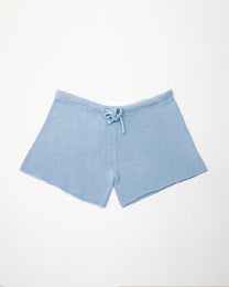 Pantaloncini in cotone fine con coulisse