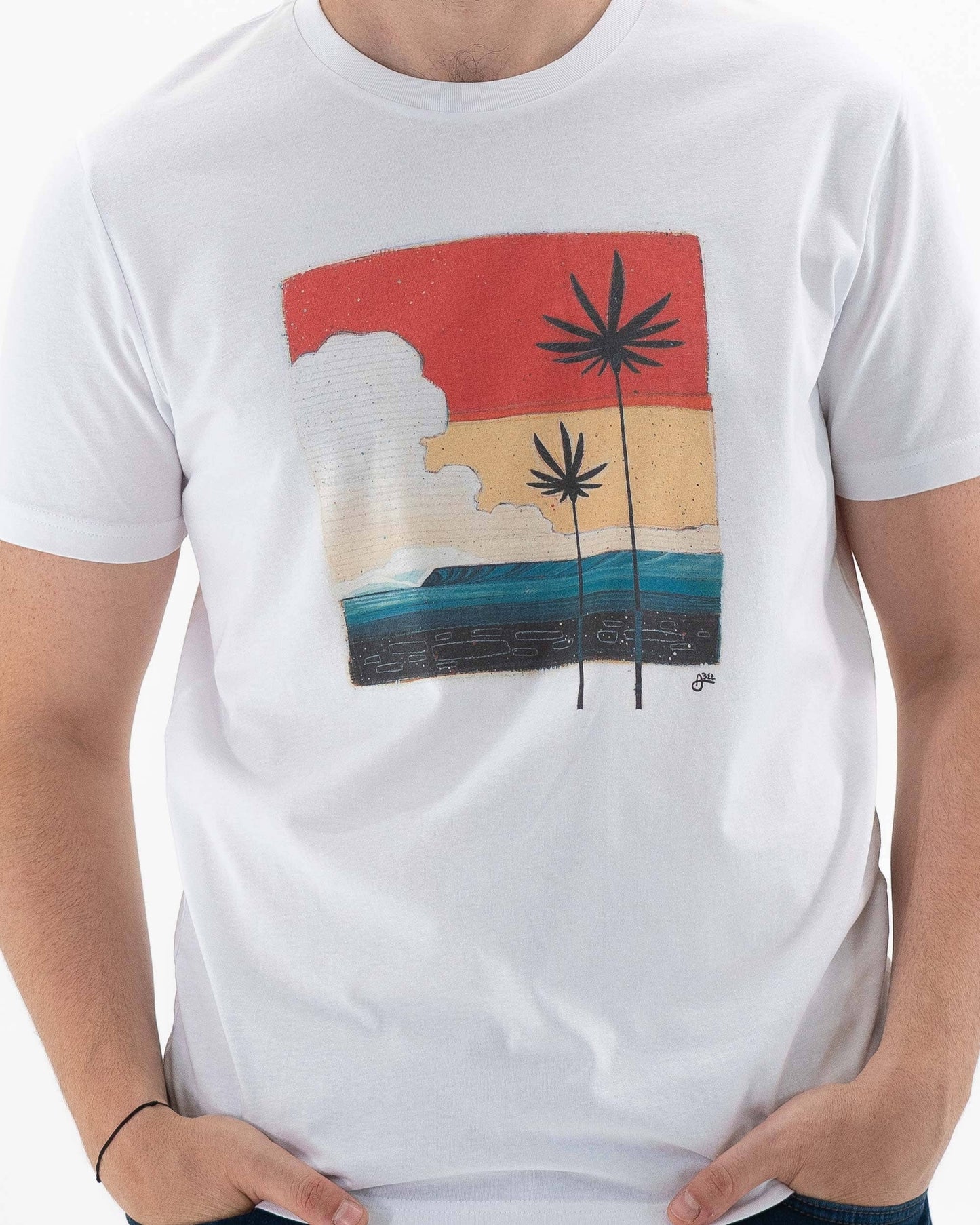 T-shirt unisex estiva Secret Spot con grafica