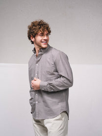 Camicia classica a quadretti in cotone