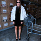Giacca Candice in pelliccia sintetica con zip
