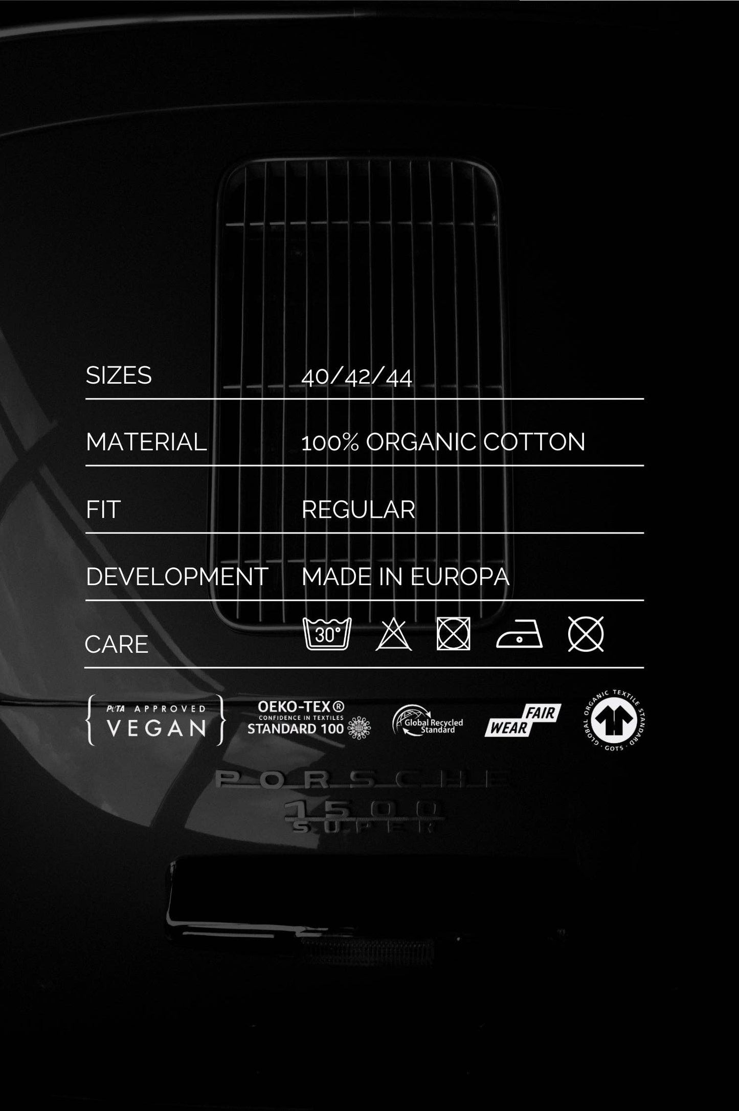 Jeans Heavy Memories off-white in cotone organico