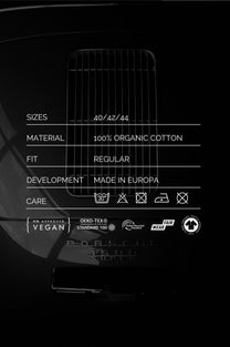 Jeans straight Love Club in denim di cotone biologico