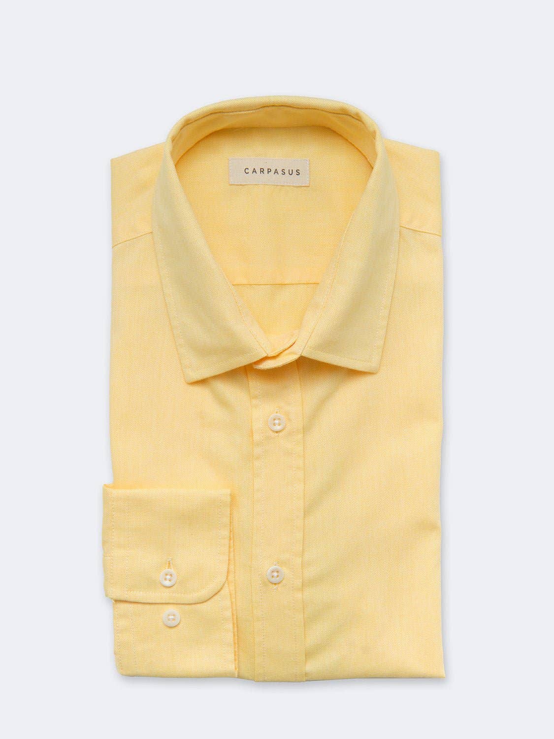 Camicia Oxford Rivero Lemon in cotone biologico