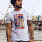T-shirt Luchadores con stampa tattoo giapponese