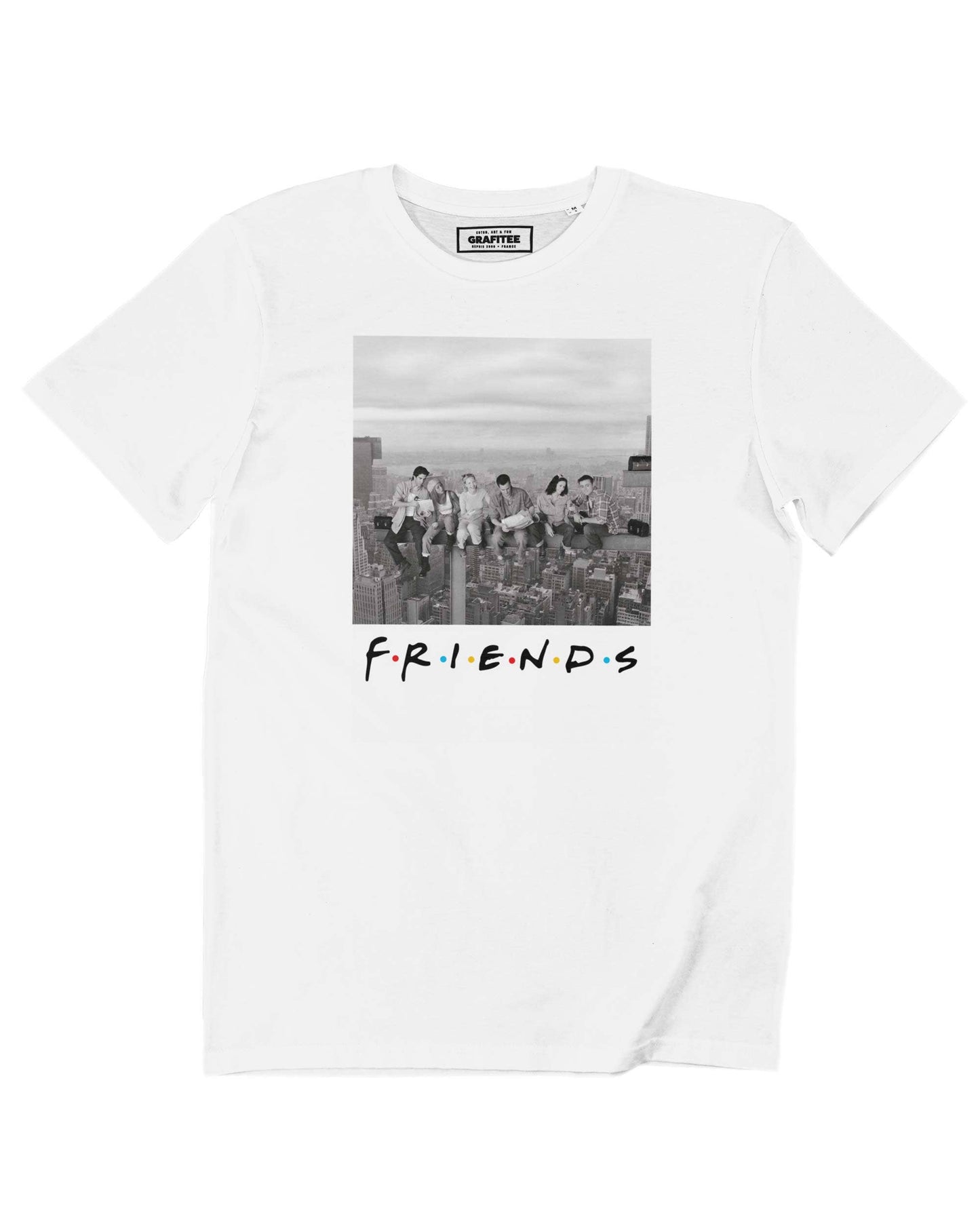 T-shirt unisex Friends con stampa grattacielo