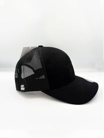 Cappellino trucker Puro Loco ricamato nero