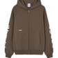 Felpa con zip Tao in cotone biologico