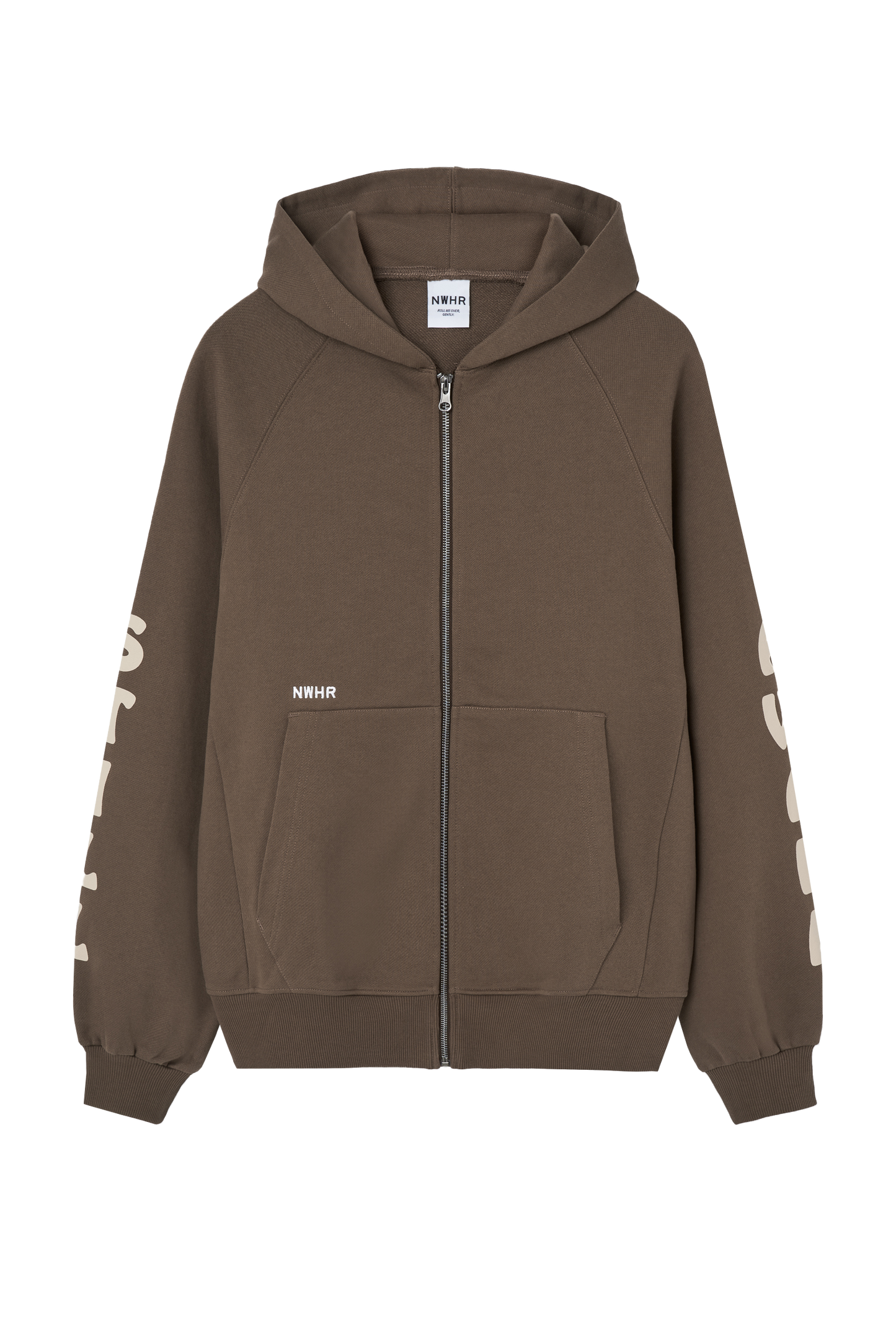 Felpa con zip Tao in cotone biologico