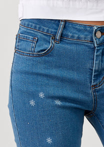 Jeans skinny Banga con strass