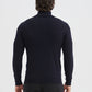 Maglione camionneur effetto cashmere blu navy
