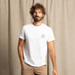 T-shirt in cotone biologico Beau Joueur bianco ottico