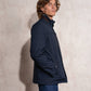 Giacca con zip classica in poliestere
