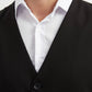 Gilet elegante nero da uomo