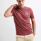 T-shirt Uomo con Stampa Etnica e Ricamo