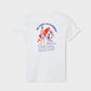 T-shirt Surfer in Cotone Biologico Bianca