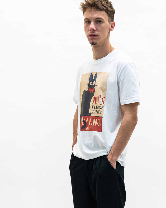 T-shirt Jiji in cotone biologico con stampa manga