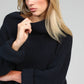 Maglione dolcevita Verena blu navy